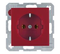 berker Berker Prise Schuko rouge 1 prise 47431912 Quantité:1