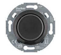 berker Berker Uni-Variateur rotatif Z.-st.(LED) 1930/Gl., noir 294411 Quantité:1