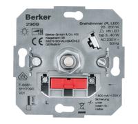 Berker Variateur rotatif 2909 R LED Bouton + interrupteur