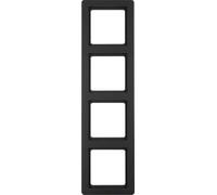 Berker Cadre 4 Voies 10146086 Anthracite Avec Q.1