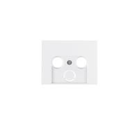 Berker - Couvercle P/prise TV-FM-SAT Blanc polaire Series K1/K5 ref. 6514010120