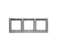 Berker K.1/K.5 triple cadre acier vertical Berker K.5 13337004