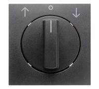 Berker Pièce centrale avec bouton rotatif 1080160600 Jal. B.3/B.7 ant B.3;B.7 Cache/élément de commande pour programmes d'installation 4011334507475