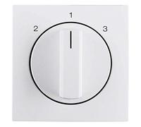 Berker Pièce centrale avec bouton rotatif 1084190900 3S S.1/B.3/7 pw B.3;B.7;S.1 Cache/élément de commande pour programmes d'interrupteur d'installation 4011334507826