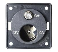 Berker Prise 12 V allume-cigare + prise antenne satellite BMP12AS Camper Bateau