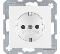 Berker Prise Schuko 41231909 Blanc Polaire Mat