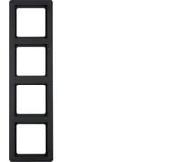 berker Berker Cadre anthracite/satiné 4 fois 10146086 Quantité:1