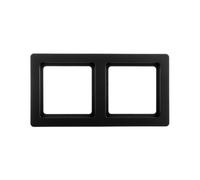 Berker Q.1 double cadre universel anthracite/velours 10126086