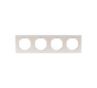 Berker R.3 Quadruple boîte blanc 10142289