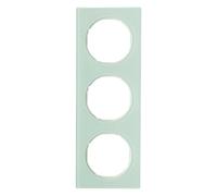 Berker R.3 Triple cadre verre trempé blanc 10132209