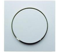 Berker S1 Couvercle de variateur pour 11371909 variateur rotatif blanc polaire mat, Bouton + interrupteur, Blanc