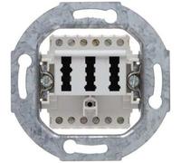 Berker UP Prise TAE 454409 2X6/6 NFF blanc polaire, Bouton + interrupteur, Blanc
