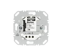 Berker Variateur à bouton-poussoir (R, L) 85421100 25-400 watts, Bouton + interrupteur, Argent