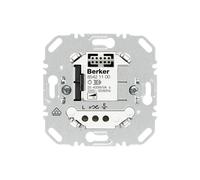 Berker Variateur à bouton-poussoir (R, L) 85421100 25-400 watts, Bouton + interrupteur, Argent