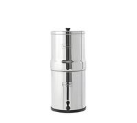 Berkey Bk4X2-Bb Système de filtration d'eau Big Berkey avec 2 éléments de filtrage Black Berkey, acier inoxydable