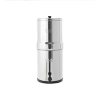 Berkey BT2X2-BB Système de filtre à eau en acier inoxydable avec 2 éléments filtres noirs, 1.5gal
