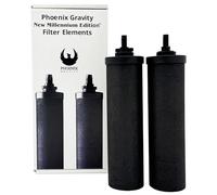 Berkey - Phoenix Gravity New Millennium Edition Lot de 2 Filtres de Rechange Approuvés par NMCL pour Systèmes d'Eau Berkey