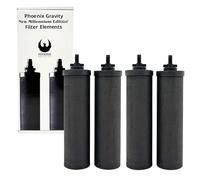 Berkey - Phoenix Gravity New Millennium Edition Lot de 4 éléments filtrants - Remplacement approuvé par NM u lieu des éléments Black Berkey BB9-2