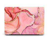 Berkin Arts Compatible avec MacBook Pro 14 Pouces 2021-2024 M4-M1 Pro Max A3112 A3185 A3401 A2992 A2918 A2779 A2442 avec Couvercle de Clavier & d'écran Cloisonnisme Schéma de Couleur Or Rose