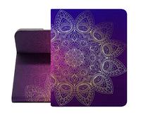 Berkin Arts Coque pour iPad Mini 4ème/5ème Génération Coque (7.9 Pouce) 2019 2015 Étui de Protection en Cuir Premium Holographie Dessins ornés Motif Occulte Indigo Galactique Complexe
