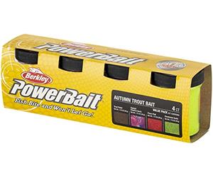 Berkley Appat Powerbait Trout Season Pack - 4X50g - Assorted - 4pc - 1525296