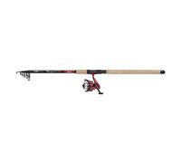 Berkley Cherrywood Spezi Ensemble de Cannes et Moulinet avec modèles spécialement conçus pour cibler l'anguille, Le brochet, la Truite ou la Sandre, Blancs en Carbone Solides et fiables, 5 moulinets