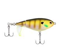 Berkley Choppo Topwater Fishing Lure - Appât Facile à Utiliser pour Le Bar et Les Poissons prédateurs, crée Une Perturbation maximale de la Surface et du Bruit - 7.5cm / MF Bluegill