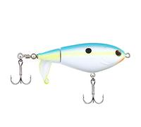 Berkley Choppo Topwater Fishing Lure - Appât Facile à Utiliser pour Le Bar et Les Poissons prédateurs, crée Une Perturbation maximale de la Surface et du Bruit - 7.5cm / Sexy Back