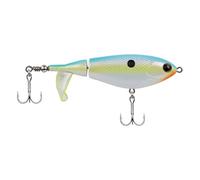 Berkley Choppo Topwater Fishing Lure - Appât Facile à Utiliser pour Le Bar et Les Poissons prédateurs, crée Une Perturbation maximale de la Surface et du Bruit - 12cm / Sexy Back