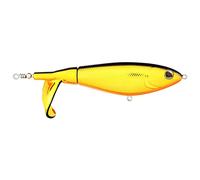 Berkley Choppo Topwater Fishing Lure, Black Gold, 1 oz, 120mm Topwater, Enhanced Propeller Surface Area for Maximum Disturbance, Equipped with Sharp Fusion19 Hook