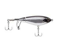 Berkley Choppo Topwater Leurre de pêche | Leurre à hélice Facile à Utiliser pour Les Poissons prédateurs | Crée Un Maximum de perturbations et de Bruit à la Surface | 9 cm | 14 g | Noir