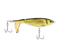 Berkley Choppo Topwater Leurre de pêche | Leurre Facile à Utiliser pour Les Poissons prédateurs | Crée Un Maximum de Perturbation et Bruit à la Surface | 10,5 cm | 21 g | Or