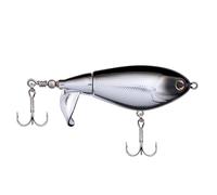 Berkley Choppo Topwater Leurre de pêche | Leurre Facile à Utiliser pour Les Poissons prédateurs | Crée Un Maximum de perturbations et de Bruit à la Surface | 7,5 cm | 14 g | Noir