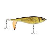 Berkley Choppo Topwater Leurre de pêche | Leurre Facile à Utiliser pour Les Poissons prédateurs | Crée Un Maximum de perturbations et de Bruit à la Surface | 12 cm | 28 g | Or