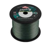 Berkley Coup de fouet8 Whiplash8, Ligne de pêche, Superline, Predator Fishing, Brochet, Perche, Sandre, Truite, Unisexe, Vert Mousse, 0.12mm, 17.5kg, 38lb, 2188yd