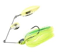 Berkley dex Spinnerbait Leurre Brochet et Perche - un Spinnerbait pour la Pêche du Carnassier en Eau Douce, Jig avec Palette Qui Renvoie de Fortes Vibrations, Blue Back Chatreuse