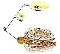 Berkley dex Spinnerbait Leurre Brochet et Perche - un Spinnerbait pour la Pêche du Carnassier en Eau Douce, Jig avec Palette Qui Renvoie de Fortes Vibrations, Matt Kinkuro, 21g