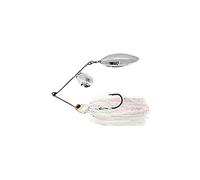Berkley dex Spinnerbait Leurre Brochet et Perche - un Spinnerbait pour la Pêche du Carnassier en Eau Douce, Jig avec Palette Qui Renvoie de Fortes Vibrations, 14g, Pearl White