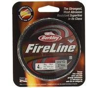 Berkley Fireline Crystal Fusionné Superline, Mixte, Smoke