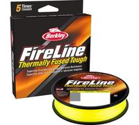 BERKLEY Fireline Fused Original, 300m, 0,32mm, 24.6kg / 54,23lbs, jaune, ligne de pêche tressée, 1553710