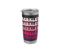Berkley First Name Minimalist Design Gobelet isotherme en acier inoxydable double paroi