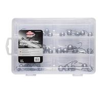 Berkley Fusion19 Jighead Pack - Assortiment de têtes plombées dans Une boîte de Rangement - Tailles Mixtes pour pêche carnassière, brochet, Perche, Sandre