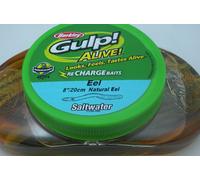 Berkley GAOE8-NEL Gulp Alive 8" Anguille Naturelle