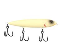 Berkley J-Walker 120 Leurre de pêche en Eau de Surface, os, 120 mm, Design pondéré pour la Distance de Lancer, équipé d'un Crochet Fusion19