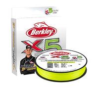 BERKLEY Jordan Lee X5JB33080-GG Lot de 5 Tresses Superline Unisexe, Vert Flamme, 328yd | 300m