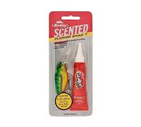 Berkley Leurre de pêche parfumé Flicker Shad Slick Firetiger 3/453,6 g 5,1 cm | 5 cm, taille, profil et profondeur de plongée imitant l'ombre réelle, équipé d'un crochet Fusion19