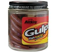 Berkley Leurre Souple Gulp! Alive Nightcrawler 15 cm Dark Brown Truite Bar Carnassiers Mer Pêche Spinning