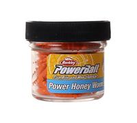 Berkley Leurre Souple Powerbait Power Honey Worms 2.5 cm Hot Orange Truite Bar Carnassiers Mer Pêche Spinning