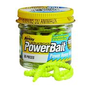 Berkley Leurre Souple Powerbait Power Honey Worms 2.5 cm WhiteScales Truite Bar Carnassiers Mer Pêche Spinning