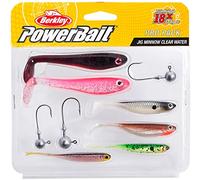 Berkley Leurre Souple Pro Pack Jig Minnow Clear Water - Assorted - Sinking - 7pc - 1532032